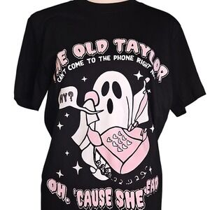 Taylor Swift Cotton Black Pink Shirt Small Swiftie‎